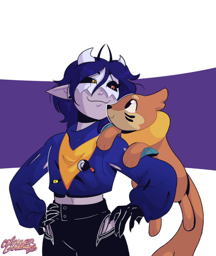 croxovergoddess Noct &amp; SneakyMoose