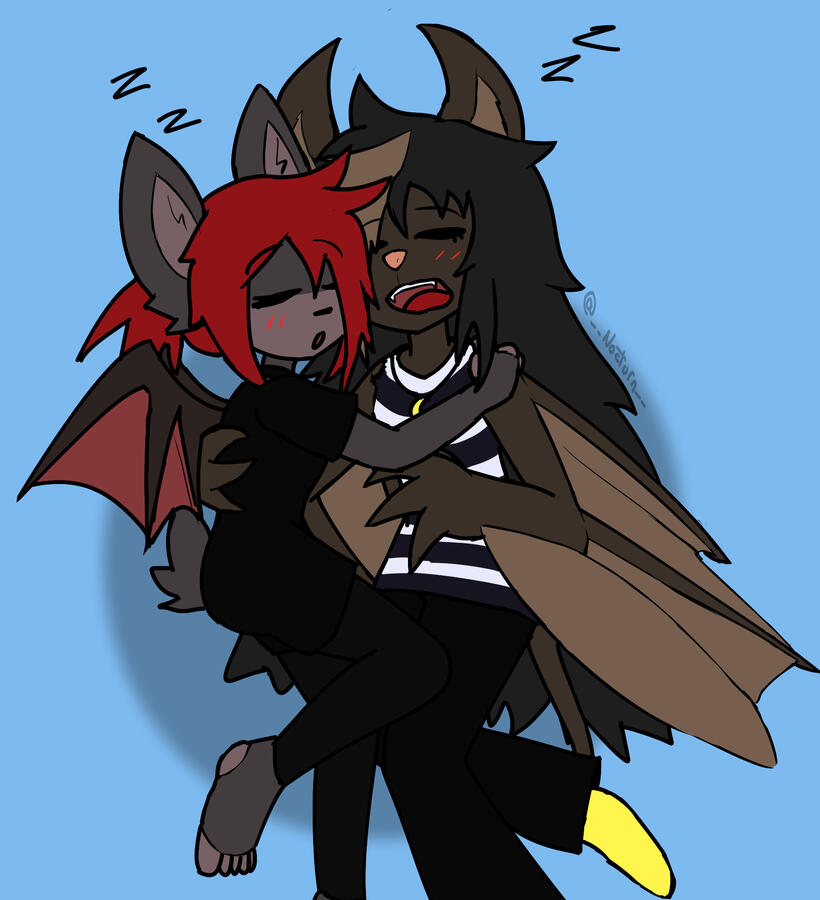 Slumberdoq Ellie Fanart with Oni