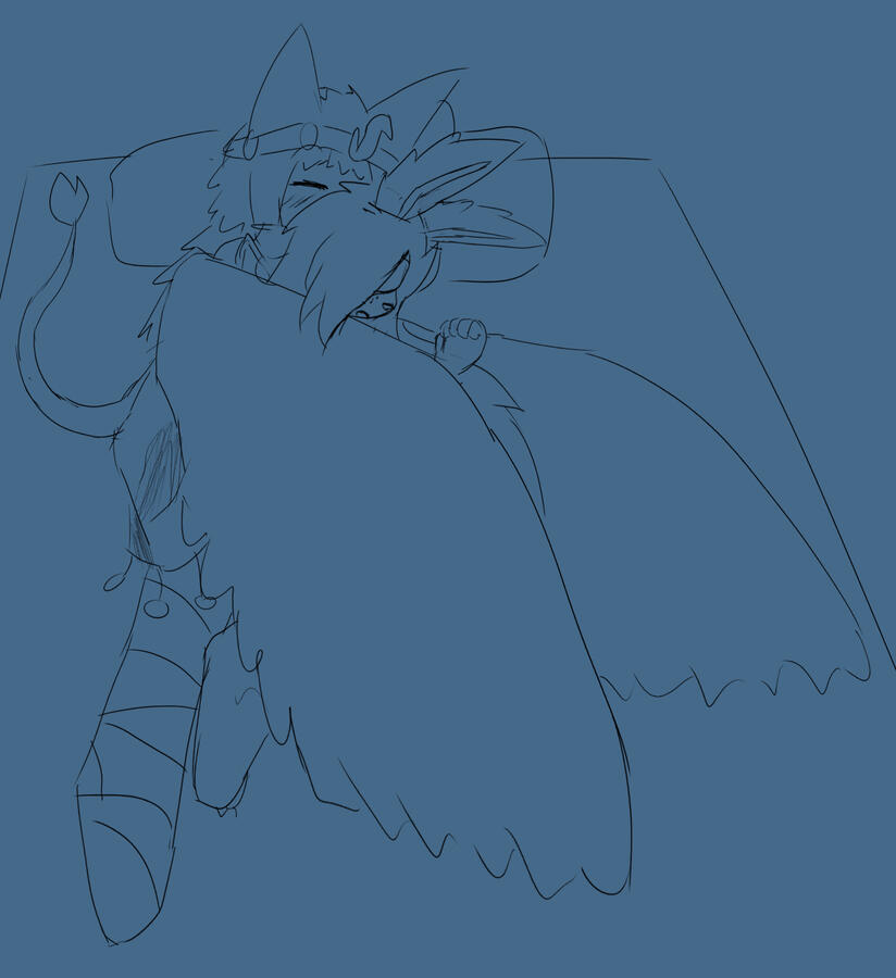 Negi &amp; Ta'meya doodle 2