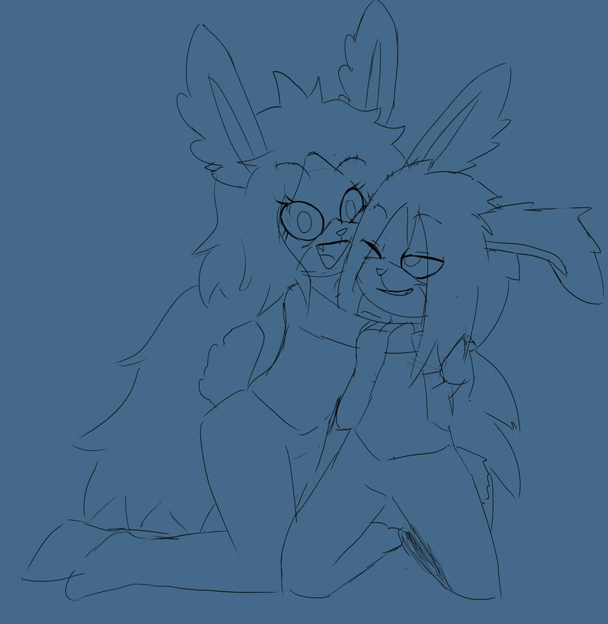 Negi and Miso Doodles 1