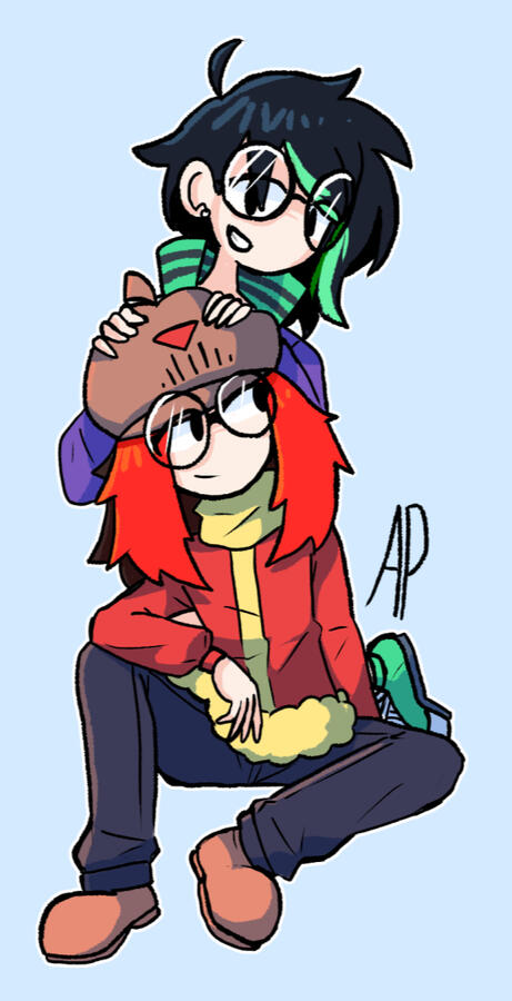 Zombielesbean Em & Gwyn