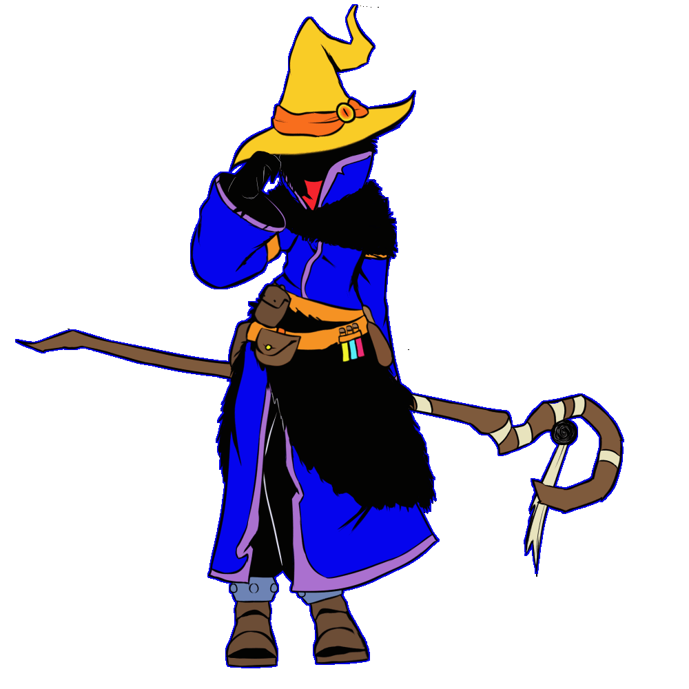FF Black Mage Idle