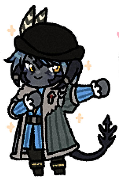 myuwa FFXIV Rev doodle